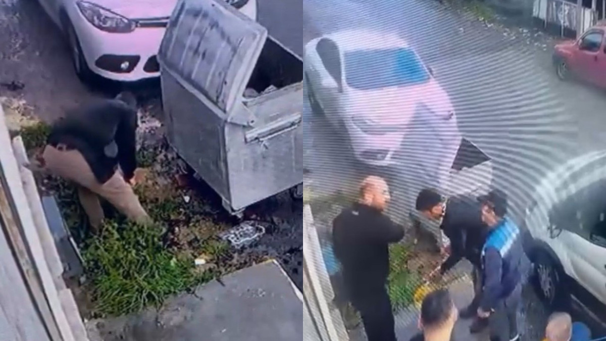 İSKİ çalışanından tepki çeken görüntüler: Önce boruyu kesti, sonra tamire geldi