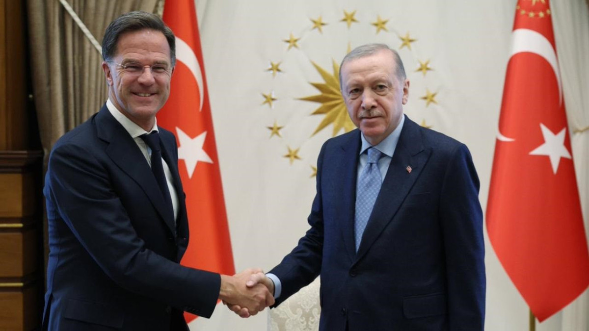Cumhurbaşkanı Erdoğan, NATO Genel Sekreteri Mark Rutte ile görüştü