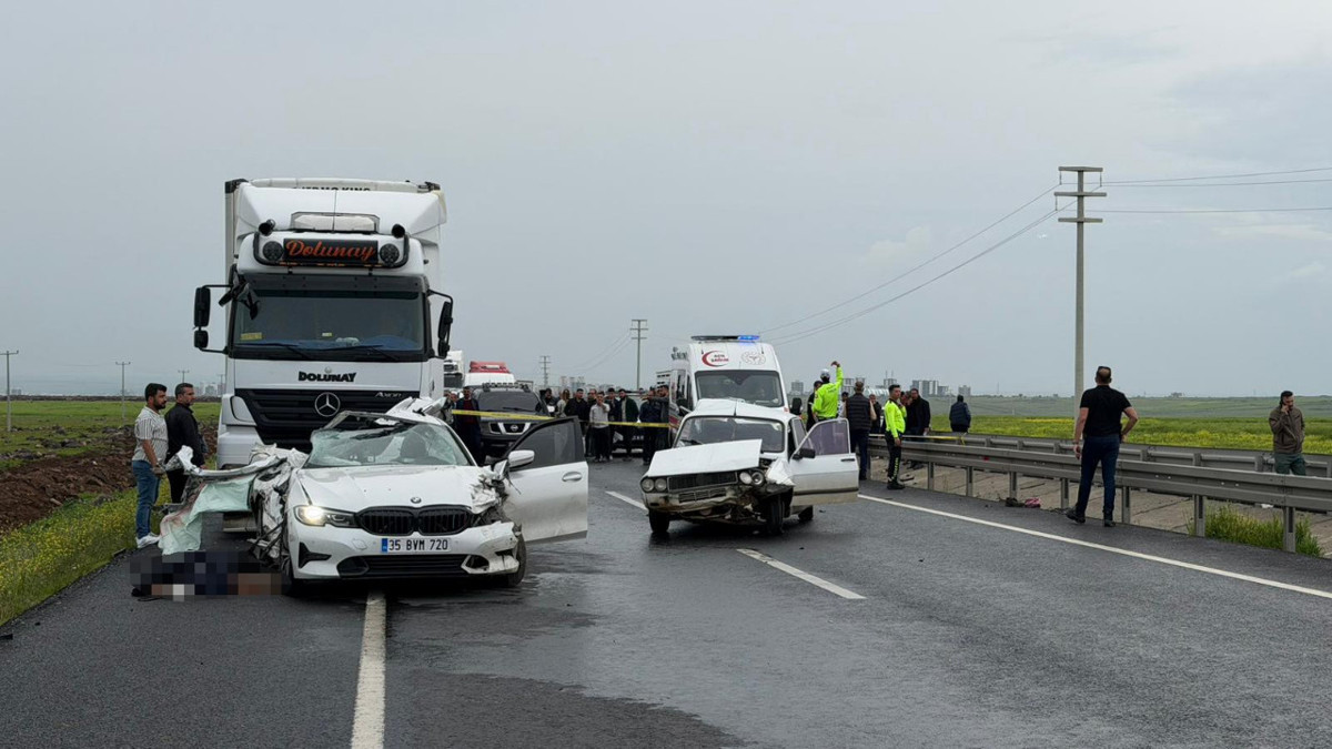 Siverek’te zincirleme trafik kazası: 2 ölü, 2 yaralı