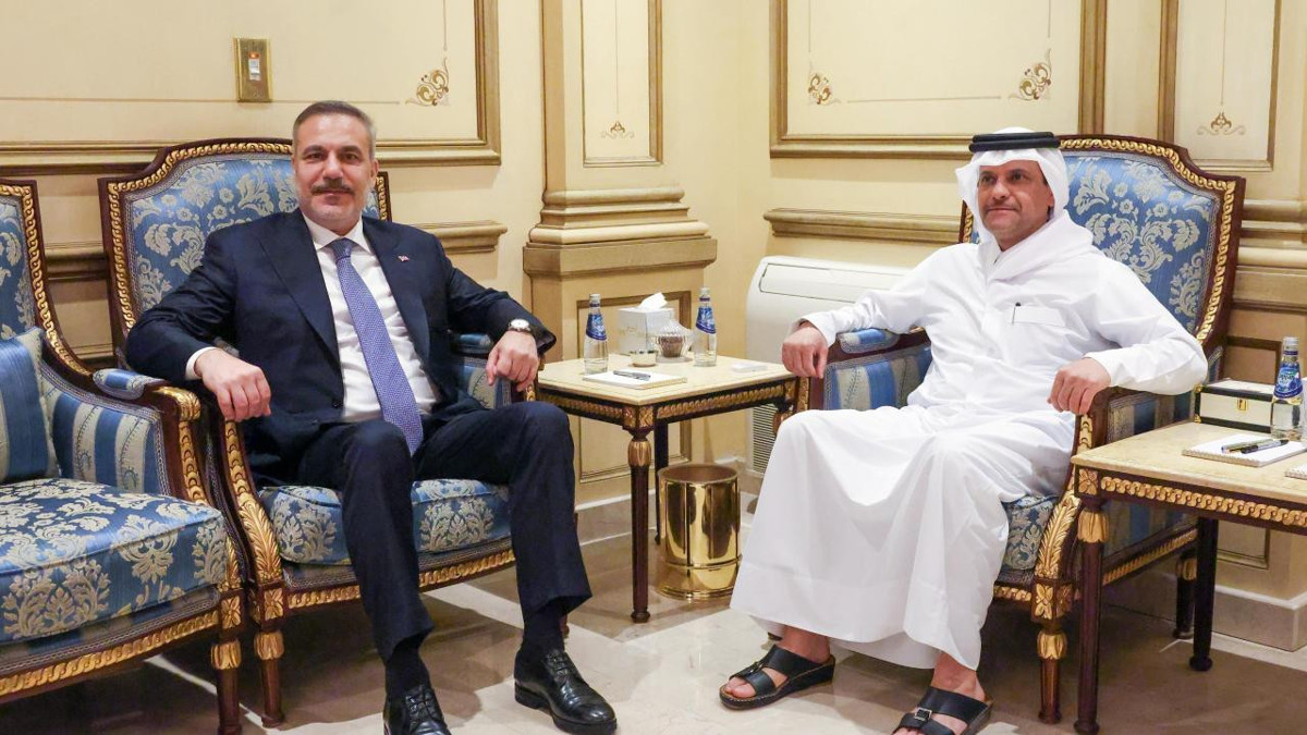 Bakan Fidan'dan Doha'da diplomasi trafiği