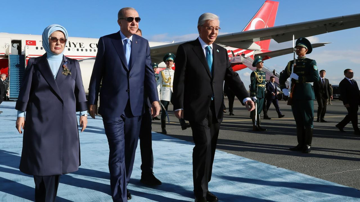 Emine Erdoğan'dan Kazakistan paylaşımı