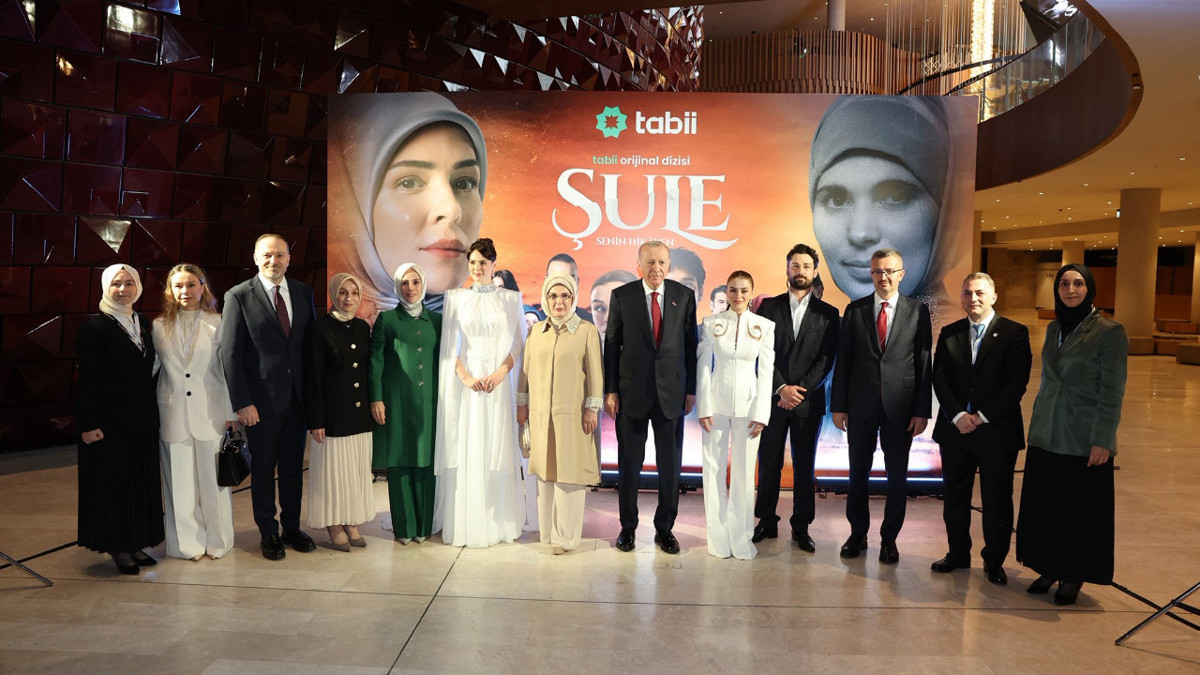 Cumhurbaşkanı Erdoğan, ‘Şule Senin Hikayen’ dizisinin galasına katıldı