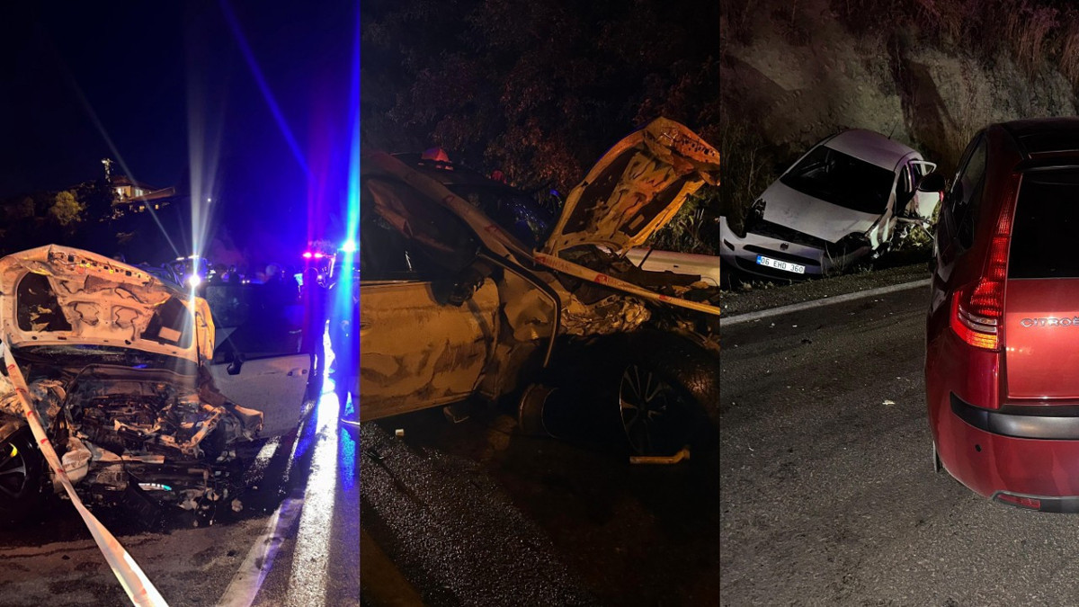 Burdur’da zincirleme kaza: 4 ölü, 11 yaralı