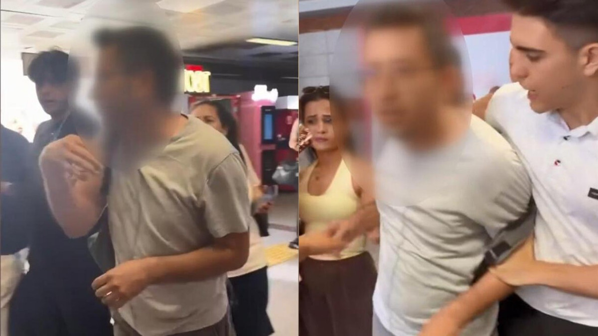 Şişli’de metrobüs istasyonunda gizlice kadın fotoğrafı çeken şüpheliye vatandaştan müdahale