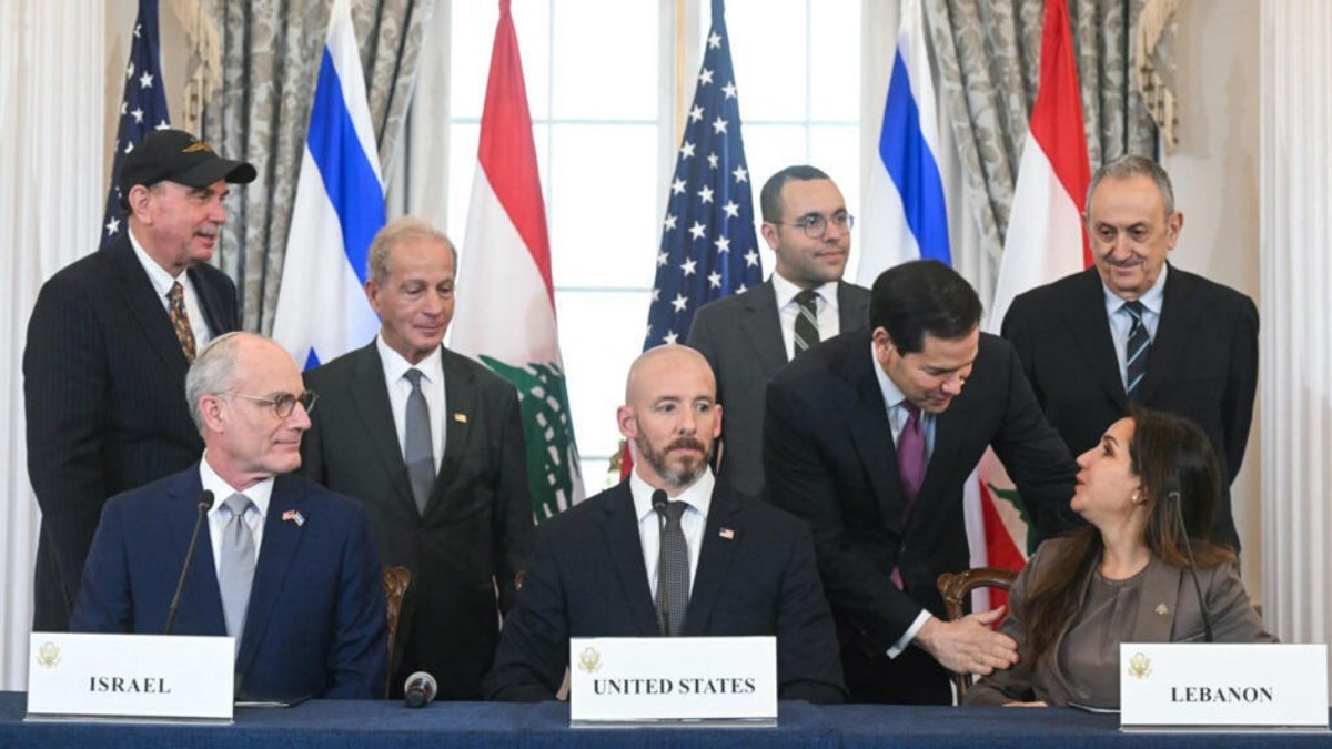 Washington'da Lübnan ve İsrail görüşmelerinde çerçeve anlaşma imzalandı