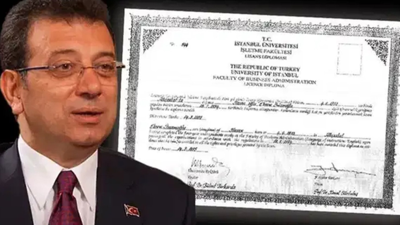 Ekrem İmamoğlu’nun diploma iptaline karşı açtığı dava reddedildi