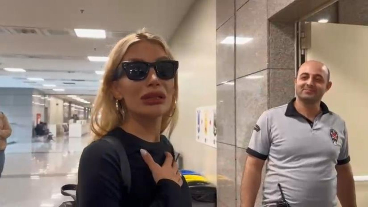 Şarkıcı İrem Derici ifade vermek için adliyeye geldi