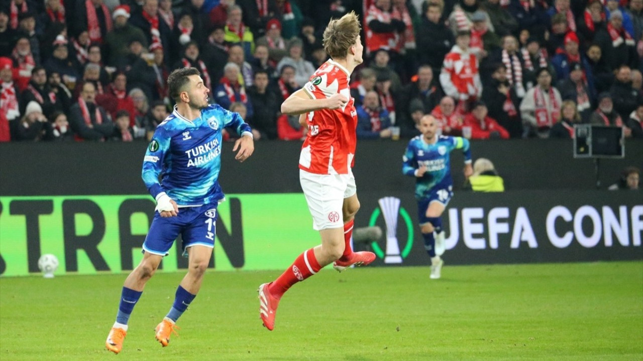 Samsunspor, Mainz'e 2-0 yenildi