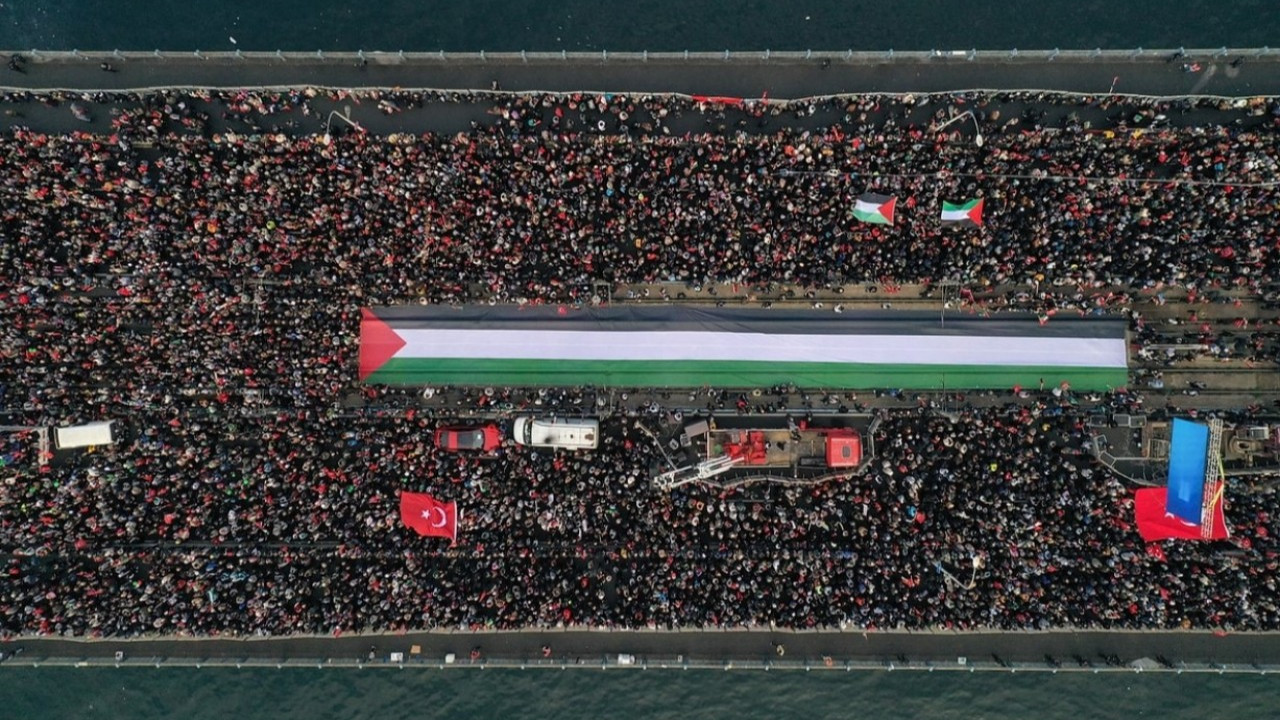 İstanbul'dan dünyaya 'Gazze' mesajı