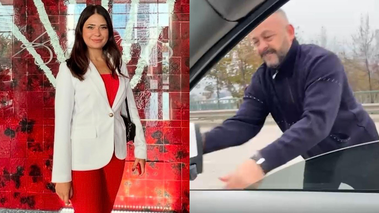 Meclis üyesini sıkıştırıp, aracı yumrukladı… O anlar kamerada