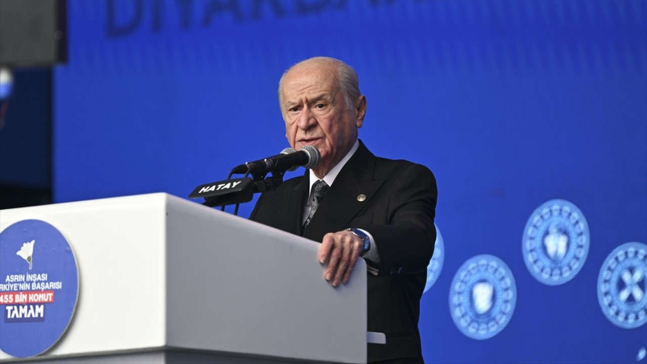 MHP lideri Bahçeli: "Erdoğan günümüzün Süleyman'ı Kurum Mimar Sinan'ıdır"
