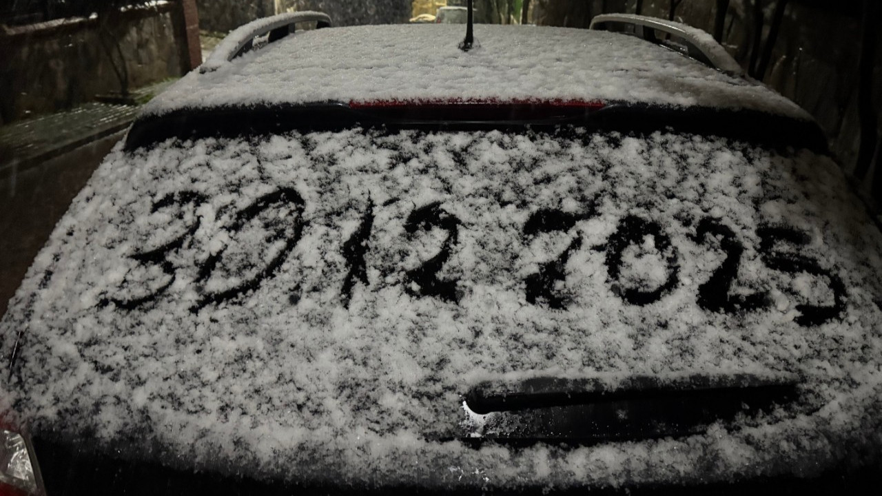 İstanbul’da kar yağışı başladı