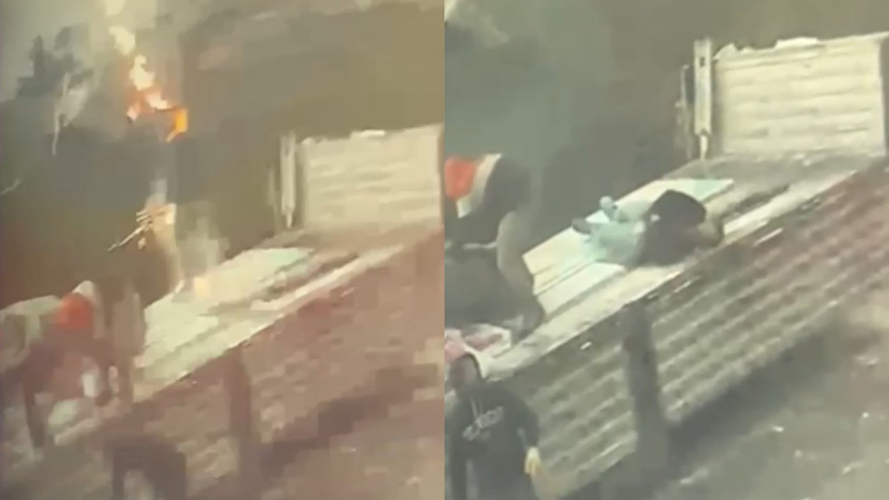 Tırdan yük indiren adama yıldırım çarptı