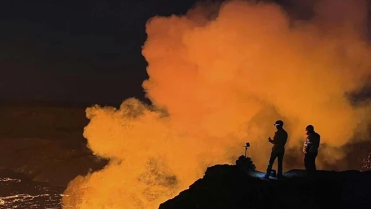 Fransa'da yanardağ aktif hale geldi: Birinci seviye alarm verildi