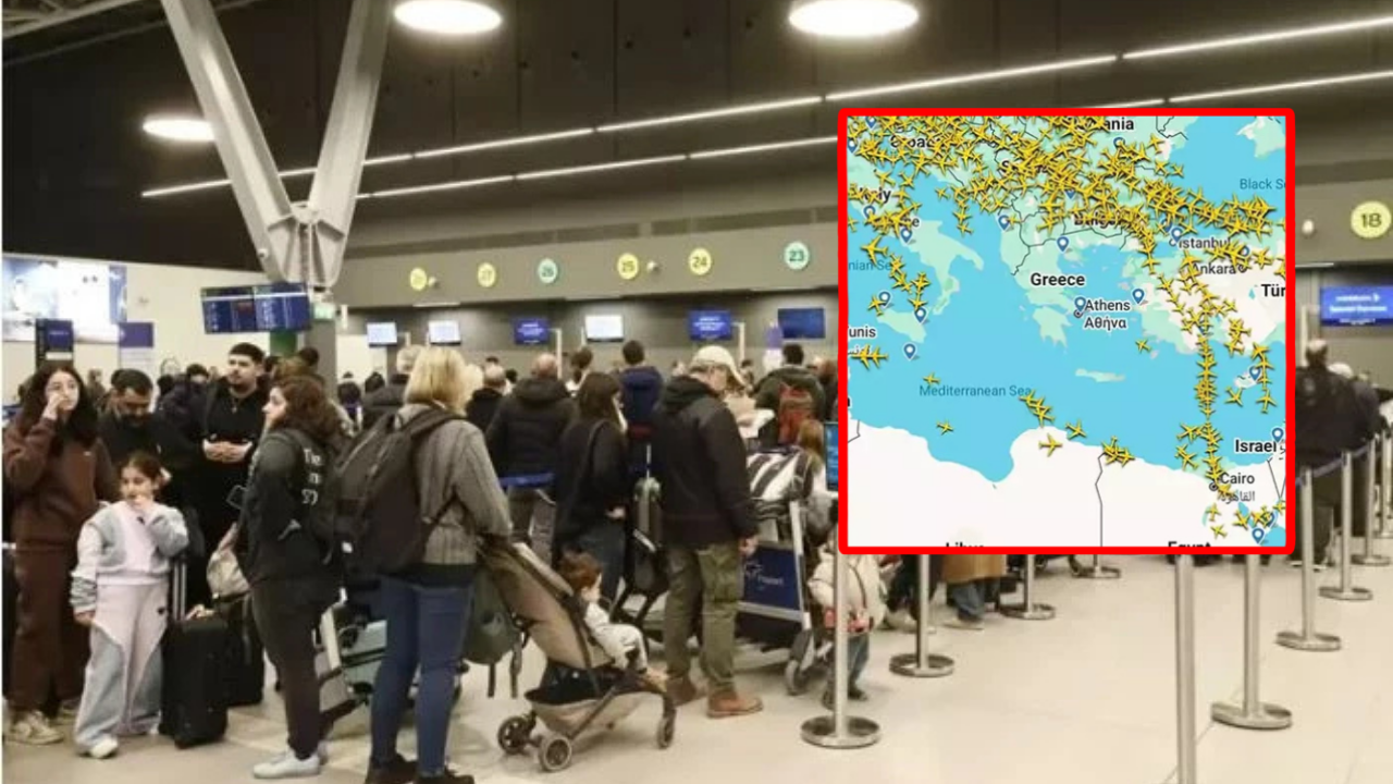 Yunanistan hava sahası kapandı: 3 uçak İstanbul’a indi