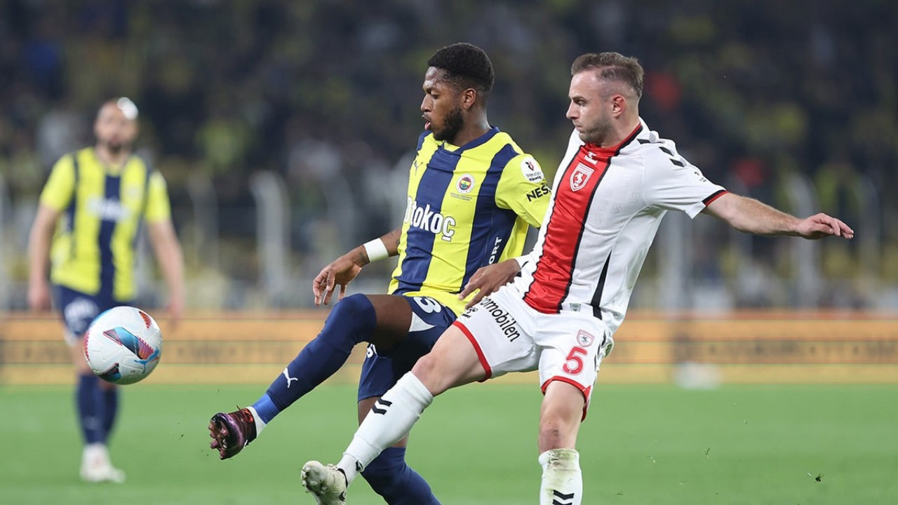 Fenerbahçe - Samsunspor maçında ilk 11'ler belli oldu