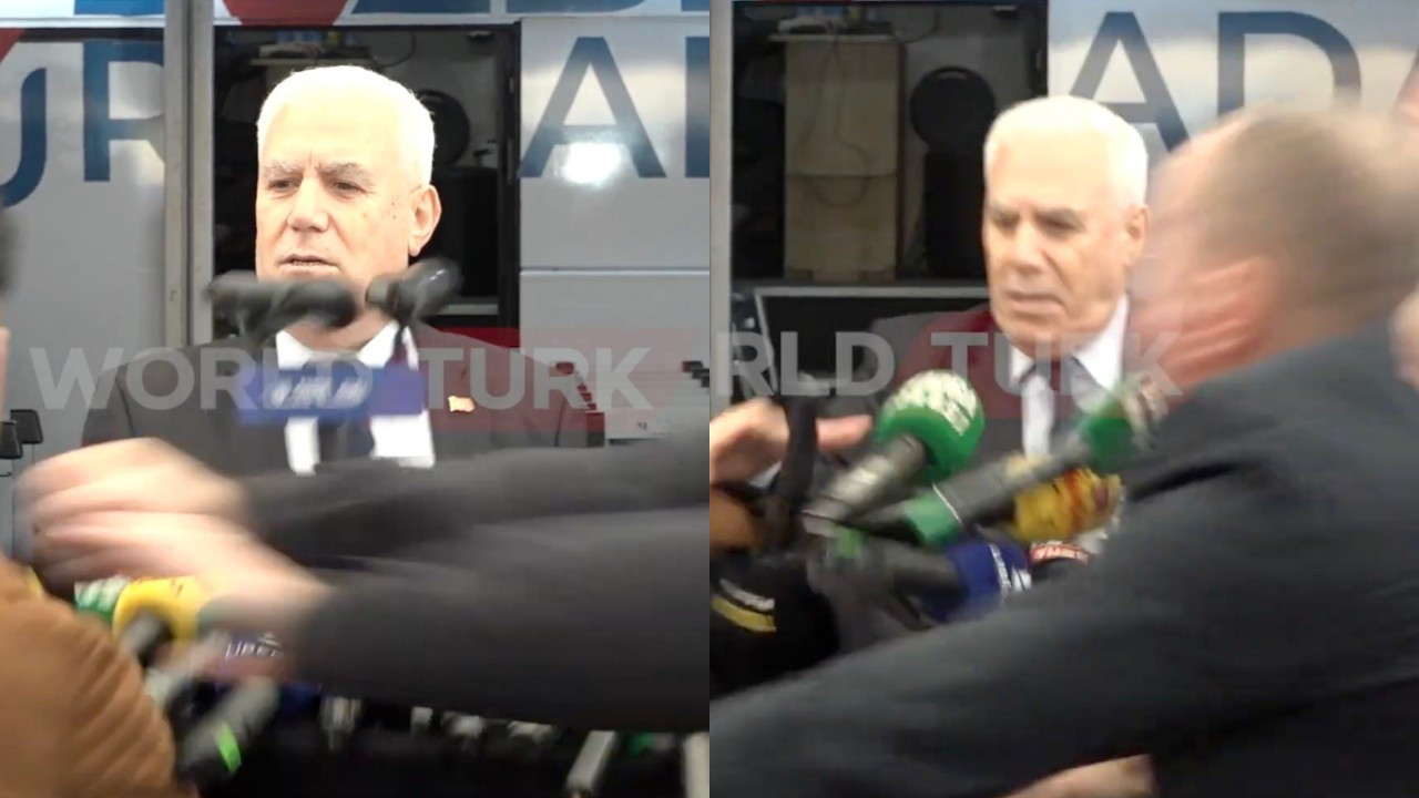 Bursa Büyükşehir Belediye Başkanı Bozbey’e saldırı girişimi kamerada!
