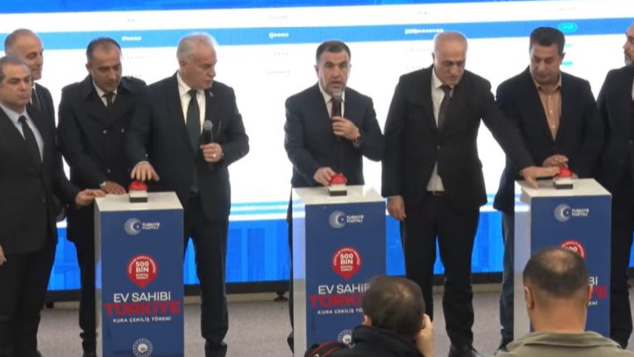 Bayburt’ta TOKİ kura çekimleri yapıldı: 723 konutun hak sahipleri belirlendi