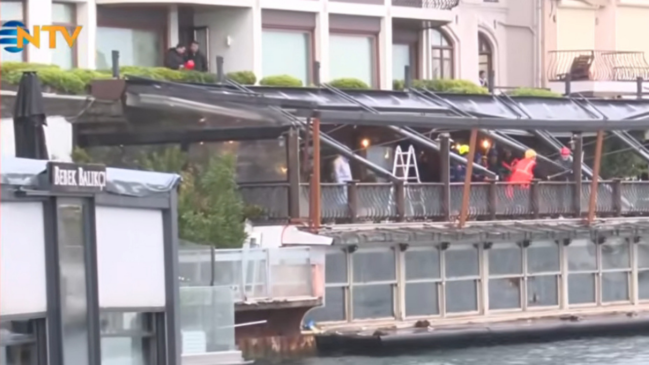 Bebek Otel'de kaçak bölümler yıkılıyor