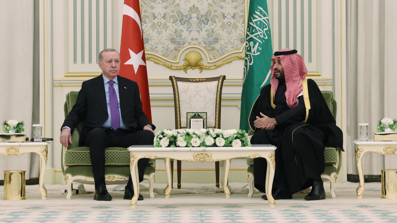 Cumhurbaşkanı Erdoğan Suudi Arabistan'da