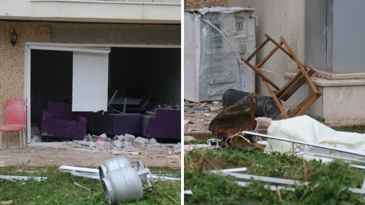 Sakarya’daki Kız Yurdunda Patlama! Camlar Tuzla Buz Oldu, Eşyalar Bahçeye Savruldu