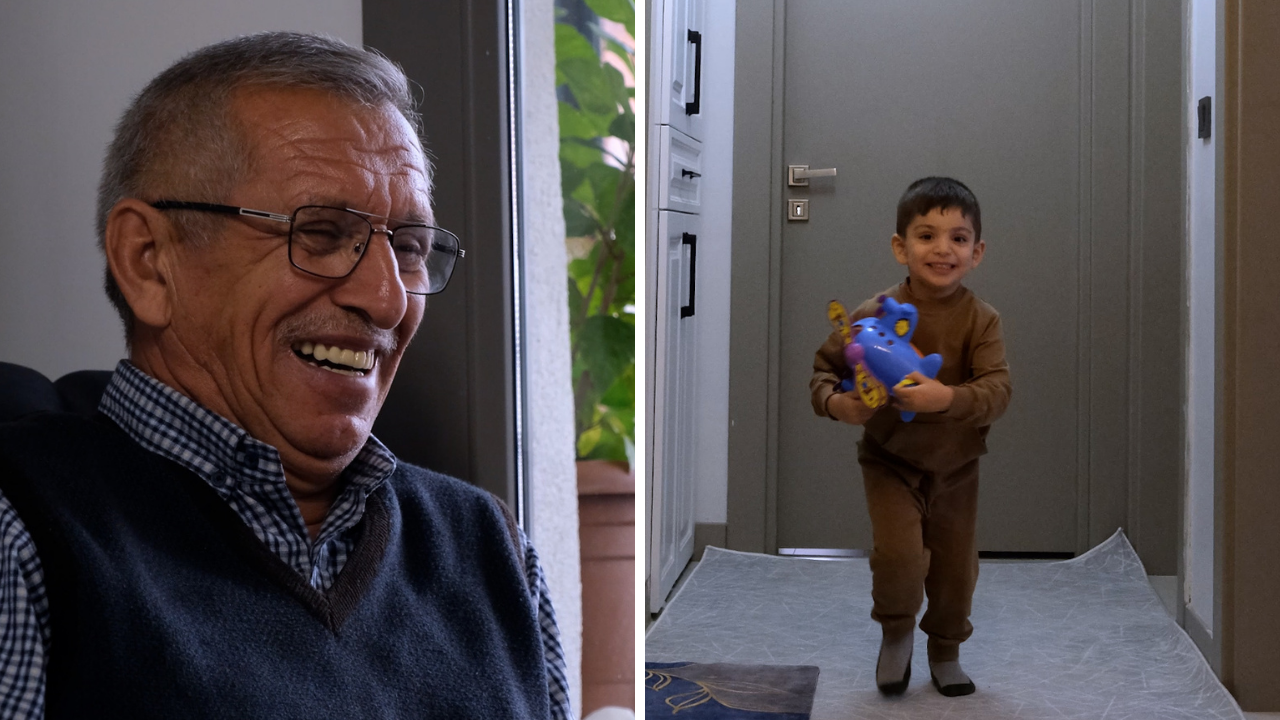 Bakan Kurum, küçük Yusuf ve dedesinin yeniden başlayan hikayesini paylaştı