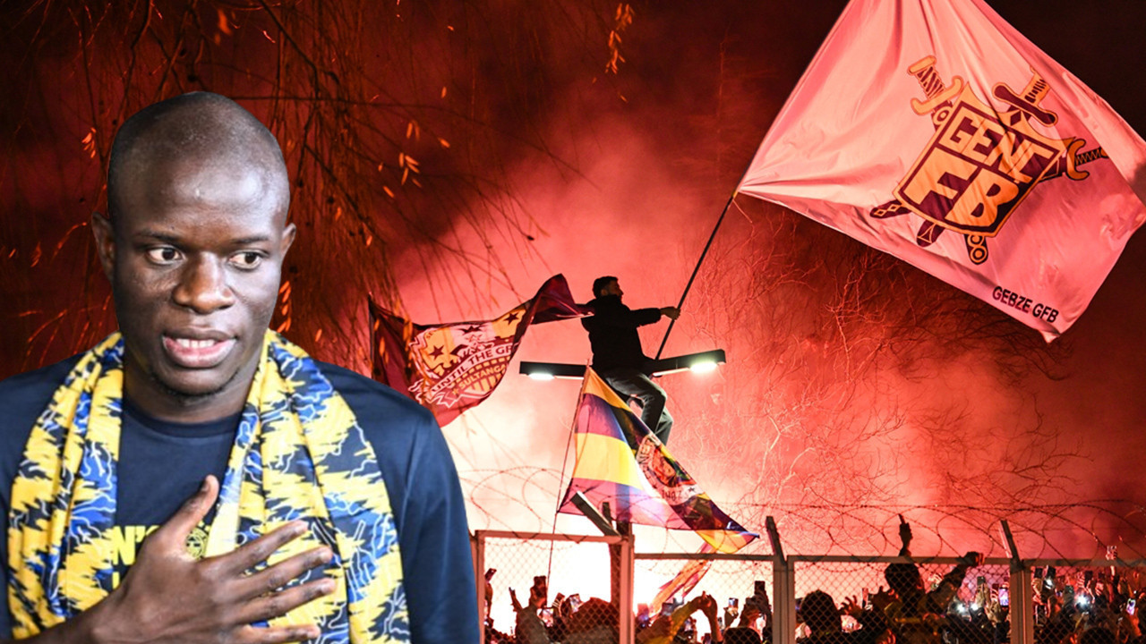 Fenerbahçe'nin yeni transferi N'Golo Kante, İstanbul'da! Taraftarın coşkusu havaalanına taştı