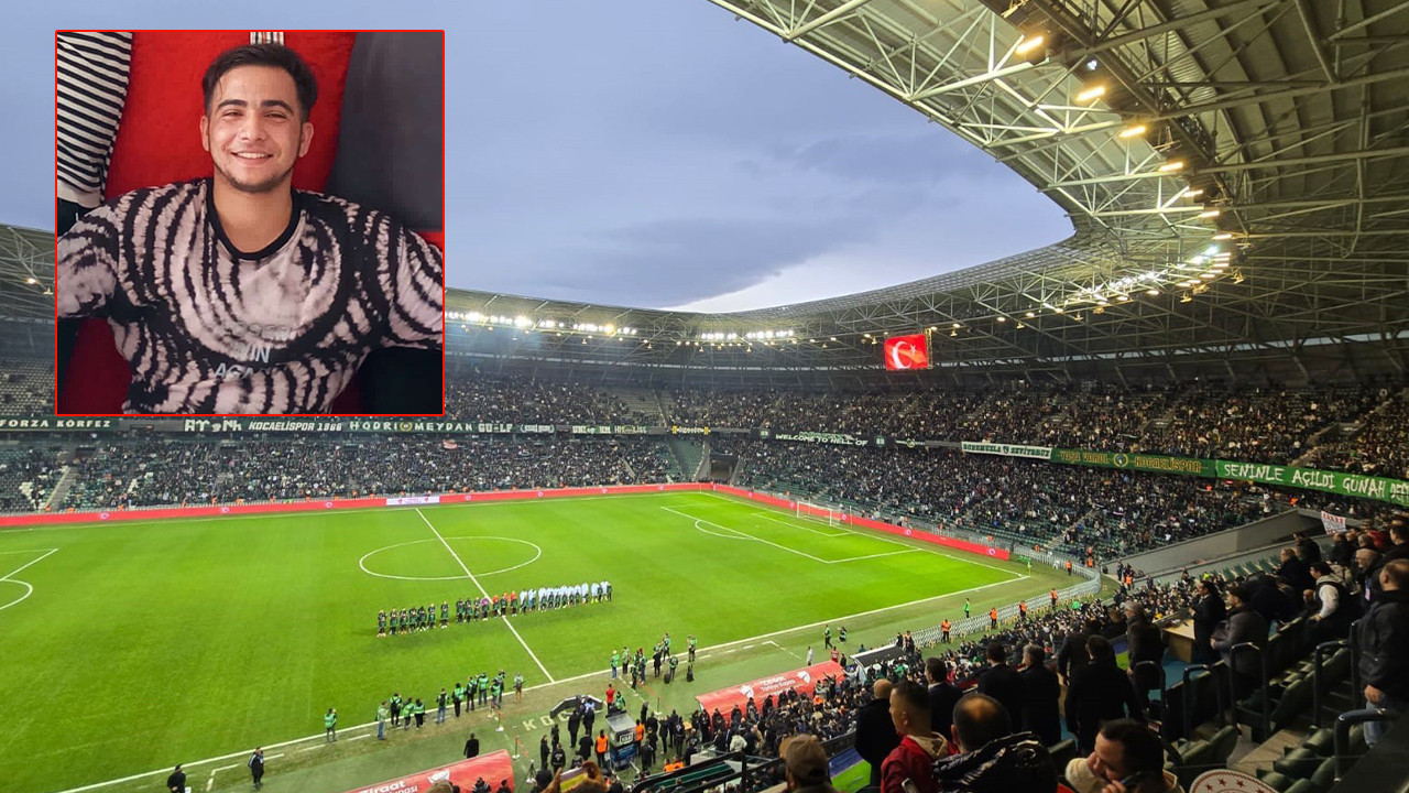 Kocaelispor-Beşiktaş maçında genç taraftar tribünden düştü! O anlar kamerada
