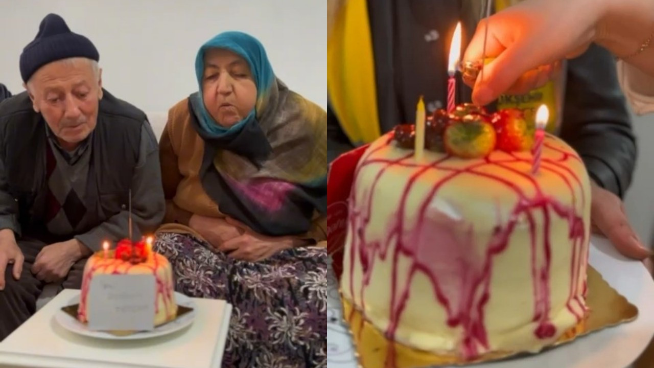 74 yaşında ilk defa doğum günü kutladı