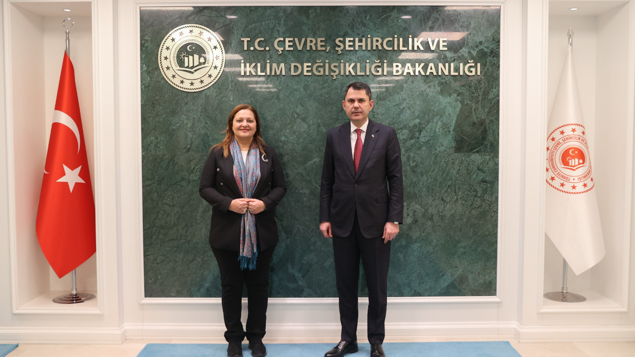 Murat Kurum, Burcu Köksal’ı Kabul Etti