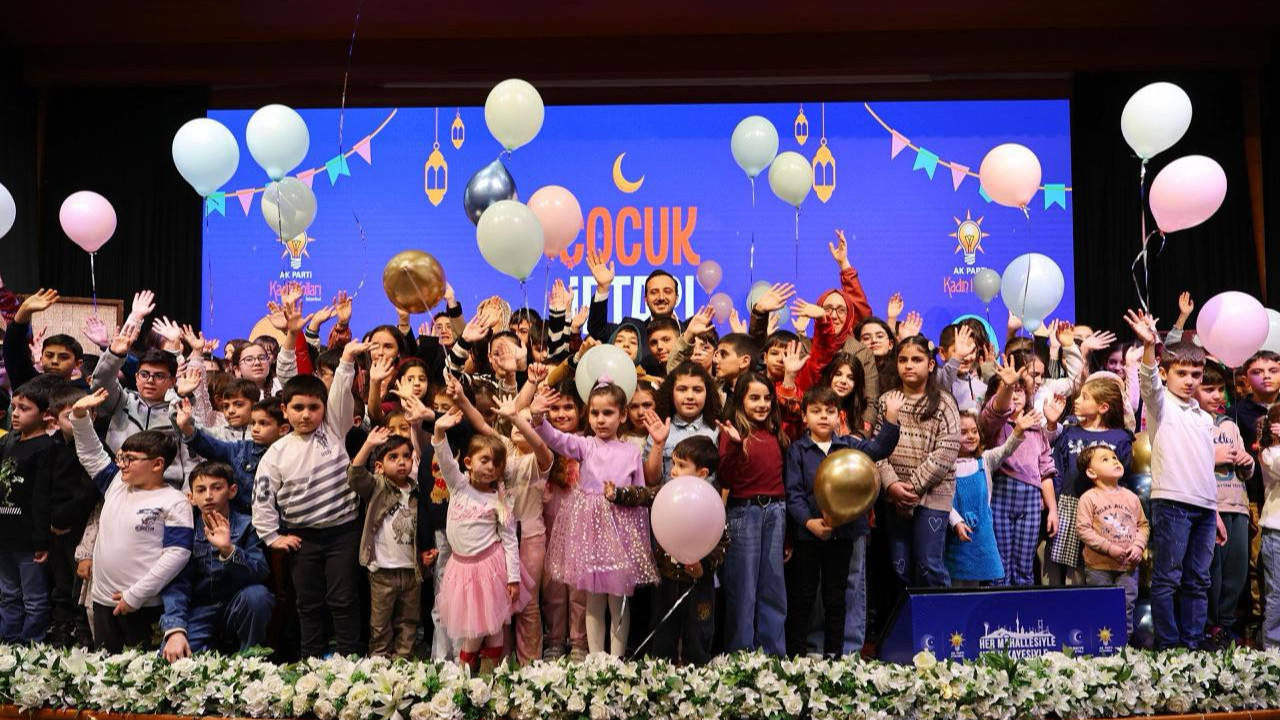 AK Parti İstanbul’da çocuklara özel Ramazan sofrası