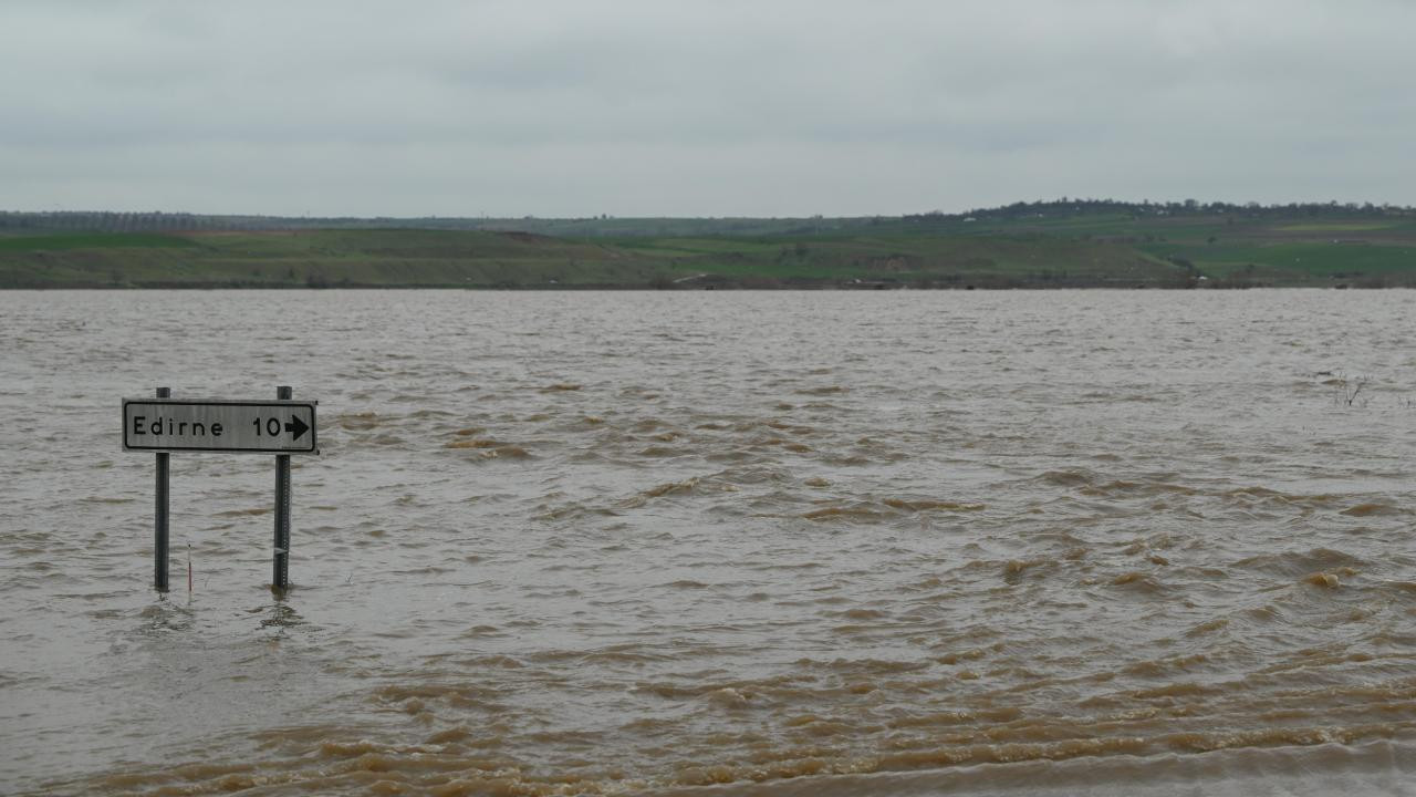 Edirne'de nehir debileri kritik eşikte