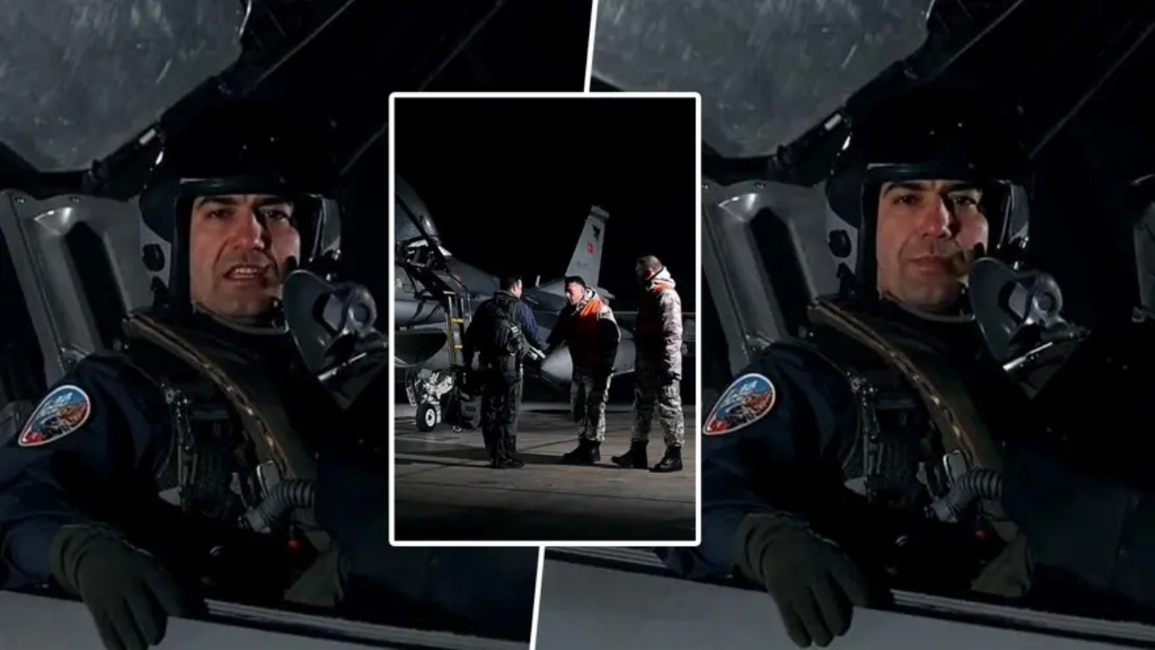 Şehit Hava Pilot Binbaşı İbrahim Bolat’tan geriye bu görüntüler kaldı: “Göklerdeki istikbalimiz için buradayız.”