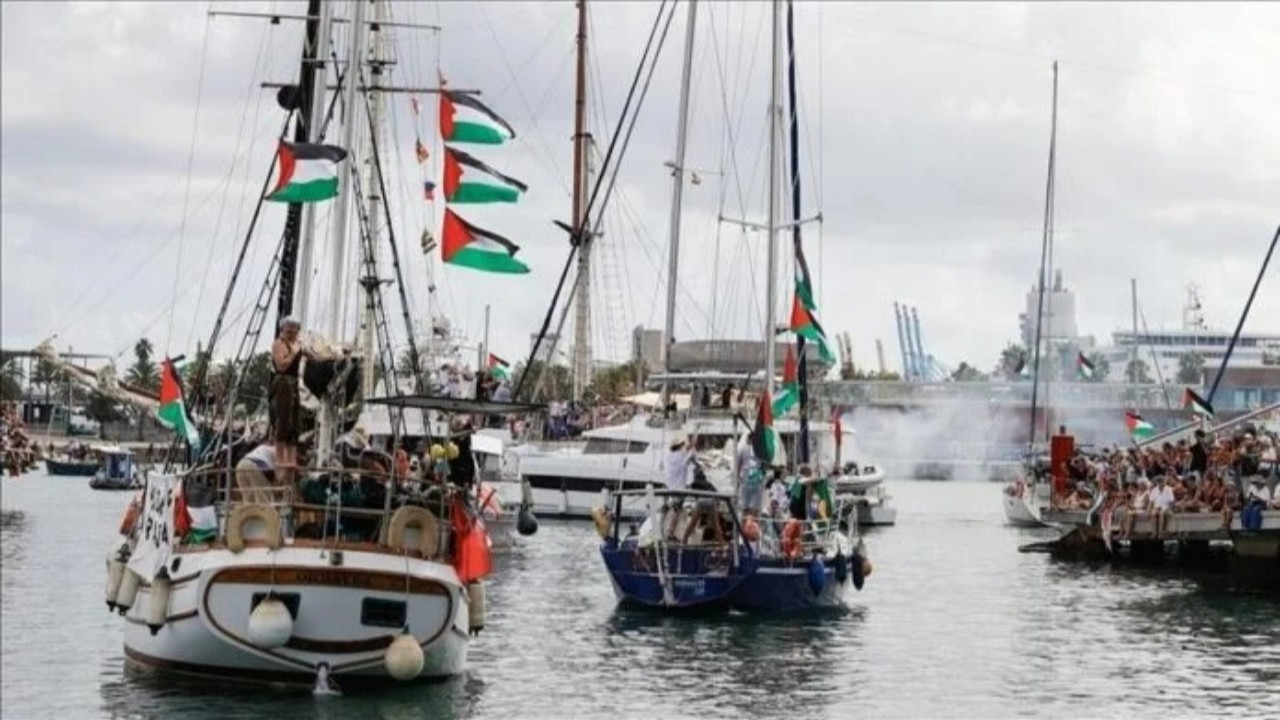 Özgürlük ve Sumud Filosu 12 Nisan’da 100’ü aşkın gemi ve tekneyle Akdeniz’e açılıyor