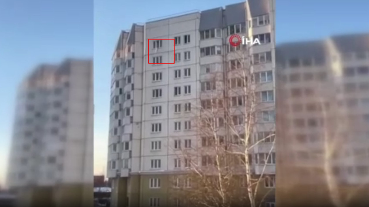 Rusya’da 10. kattan düşen bebek, açılan mont sayesinde kurtarıldı