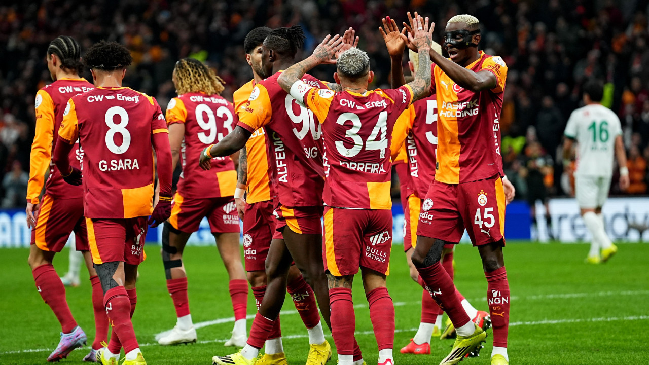 Galatasaray, 31 maçtır evinde yenilmiyor