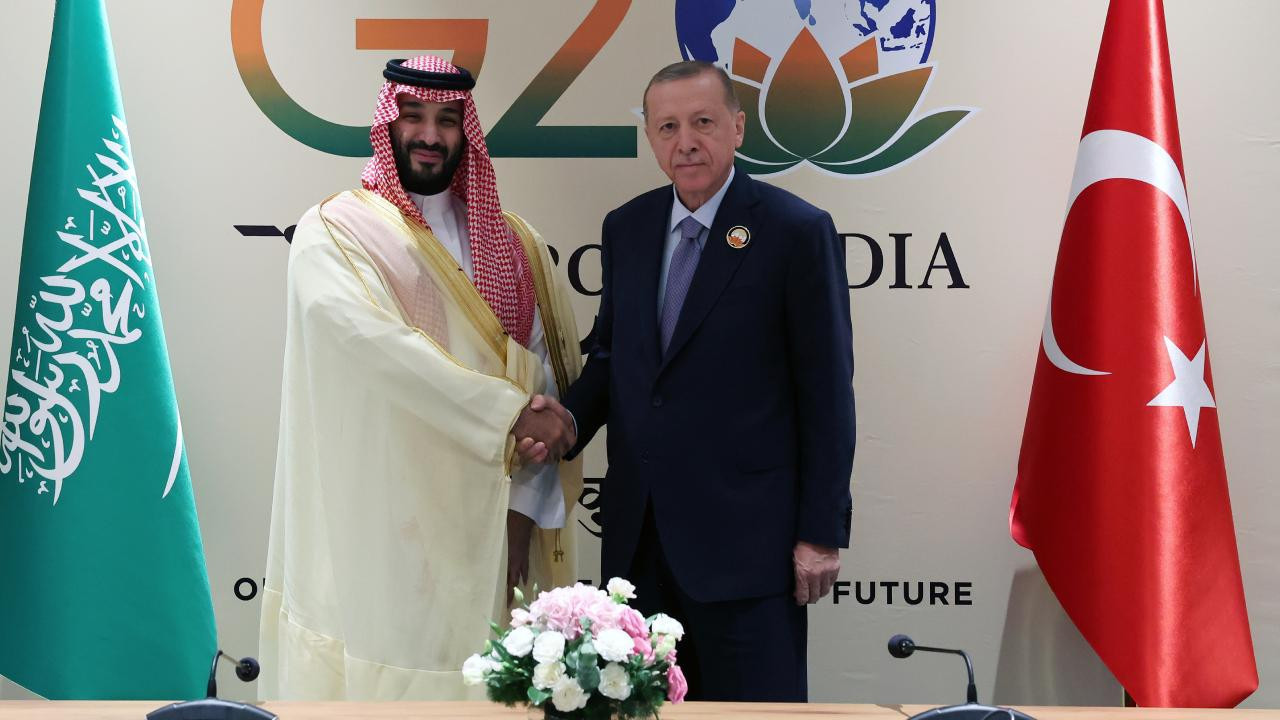 Cumhurbaşkanı Erdoğan, Suudi Arabistan Veliaht Prensi Selman ile görüştü