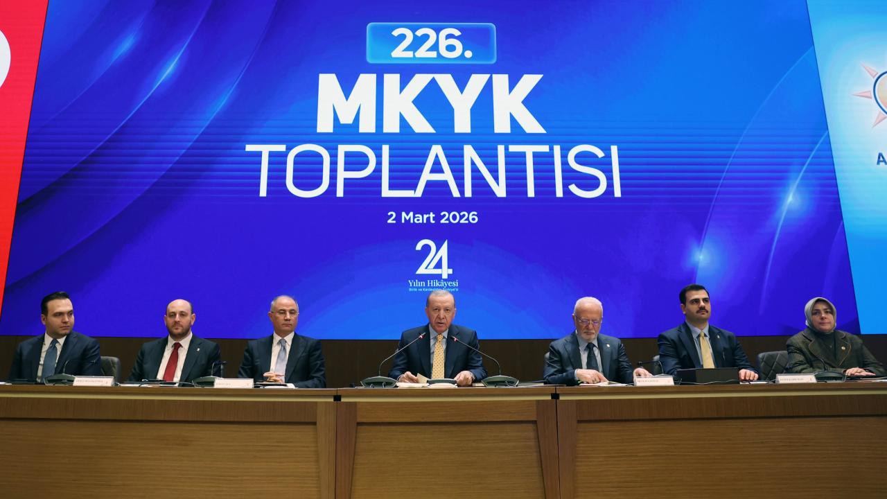 AK Parti MKYK Toplantısı başladı