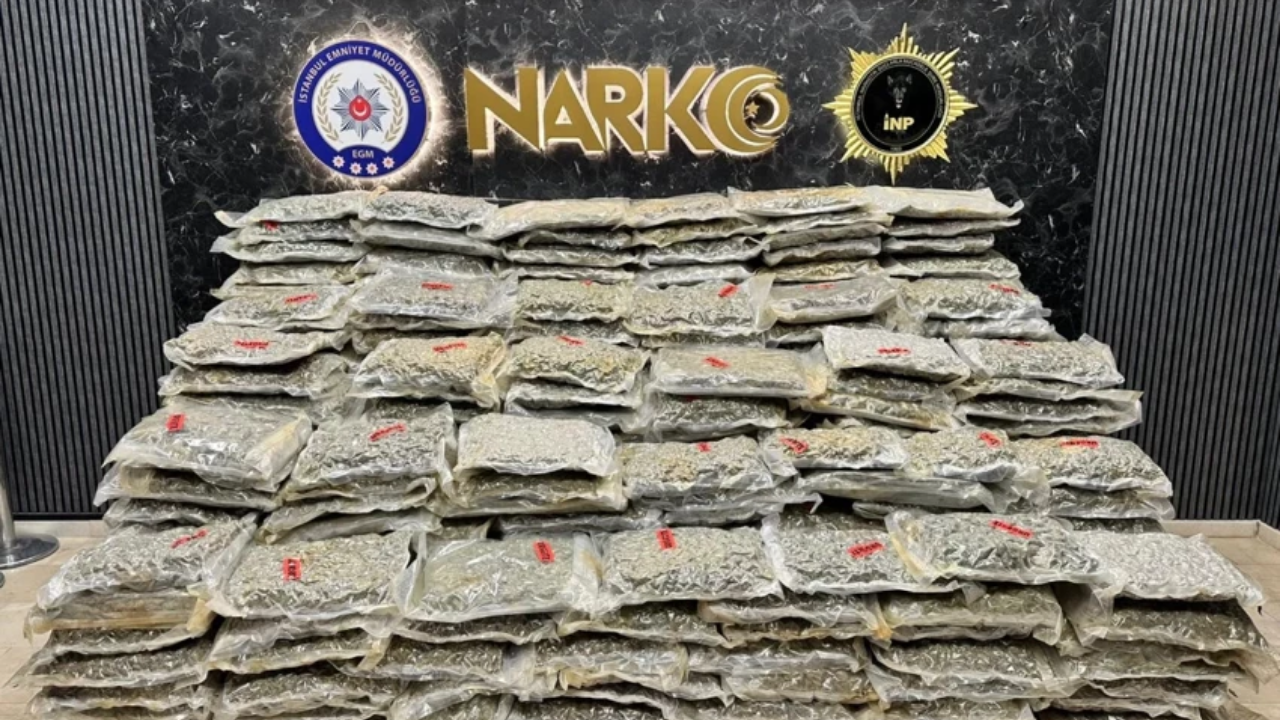 İstanbul'da 527 kilogram uyuşturucu ele geçirildi
