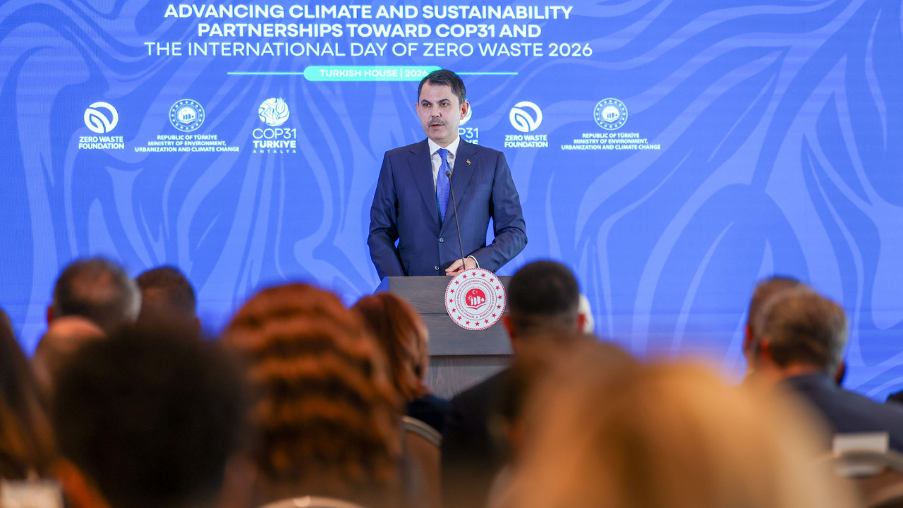 Bakan Kurum’dan ABD’de STK’lara kritik iklim çağrısı: “Ya izleyeceğiz, ya kötü gidişe yön vereceğiz”