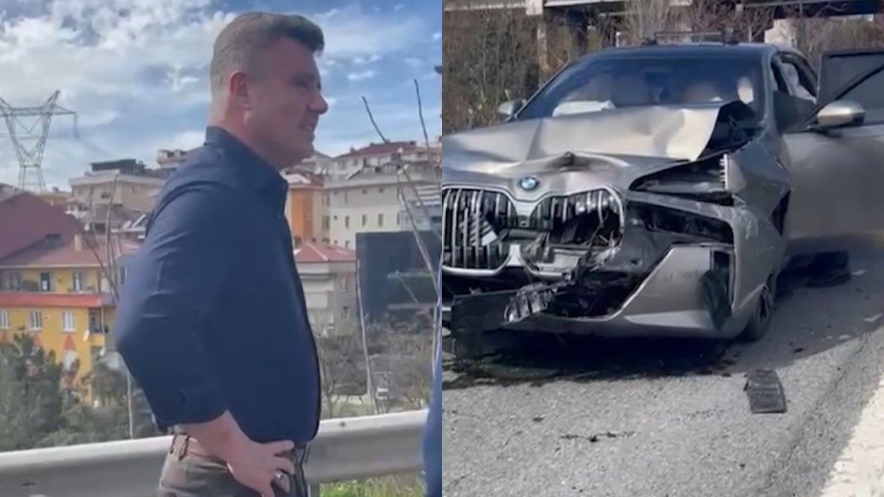 Fenerbahçe Başkanı Sadettin Saran trafik kazası geçirdi