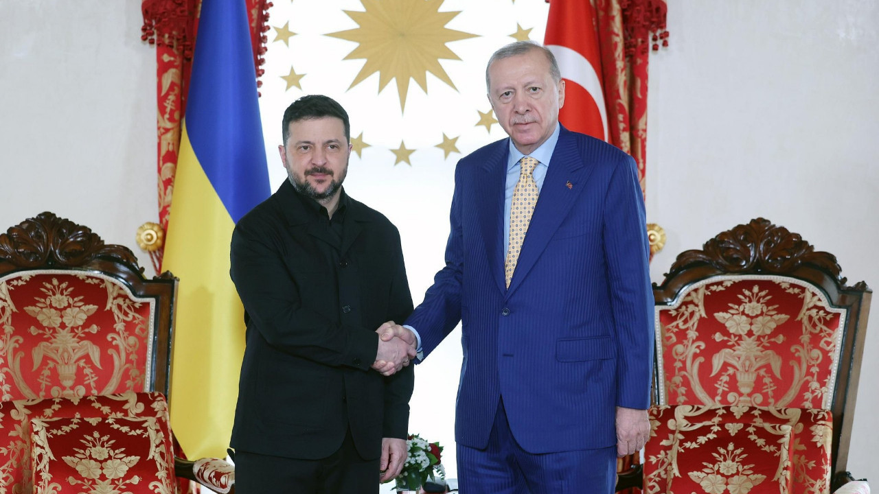Cumhurbaşkanı Erdoğan, Zelenski ile İstanbul'da görüştü