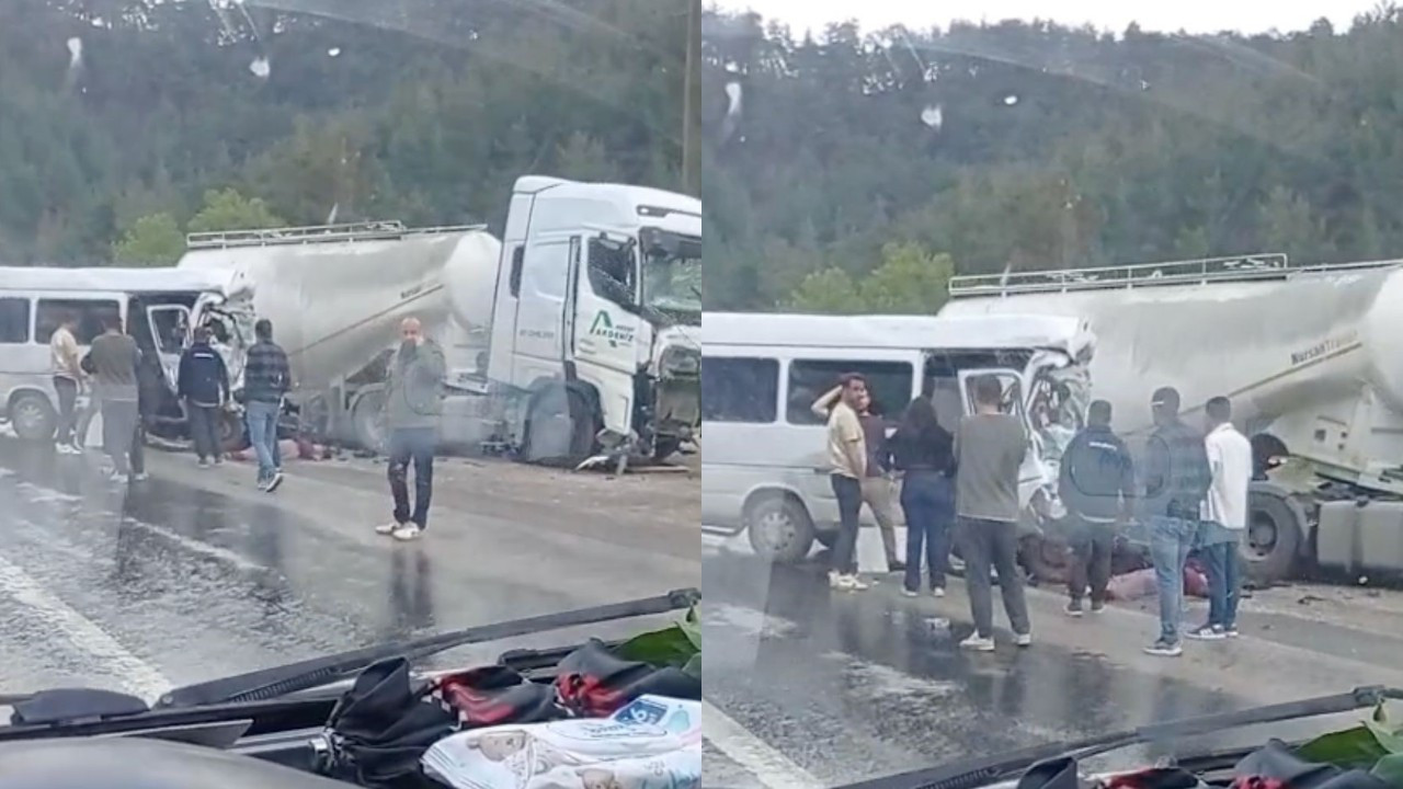 Isparta-Antalya karayolunda feci kaza: 7 ölü