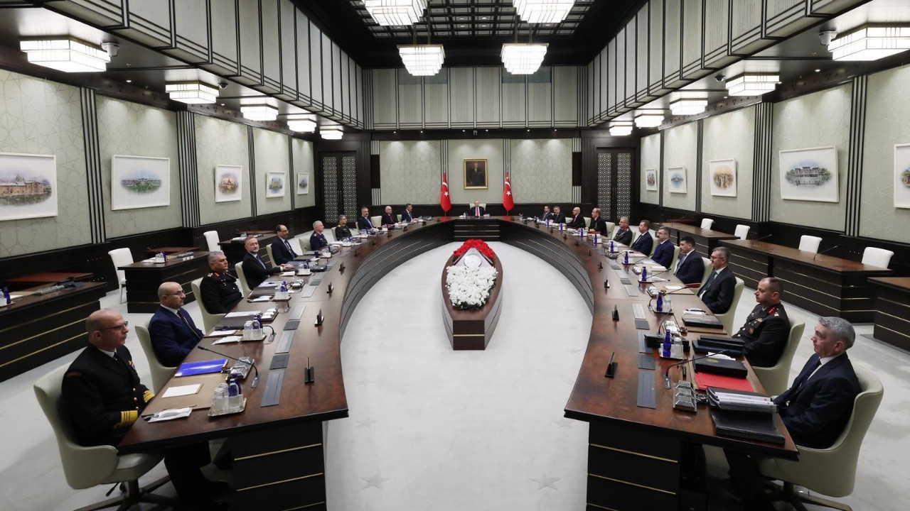 Milli Güvenlik Kurulu toplantısı sona erdi
