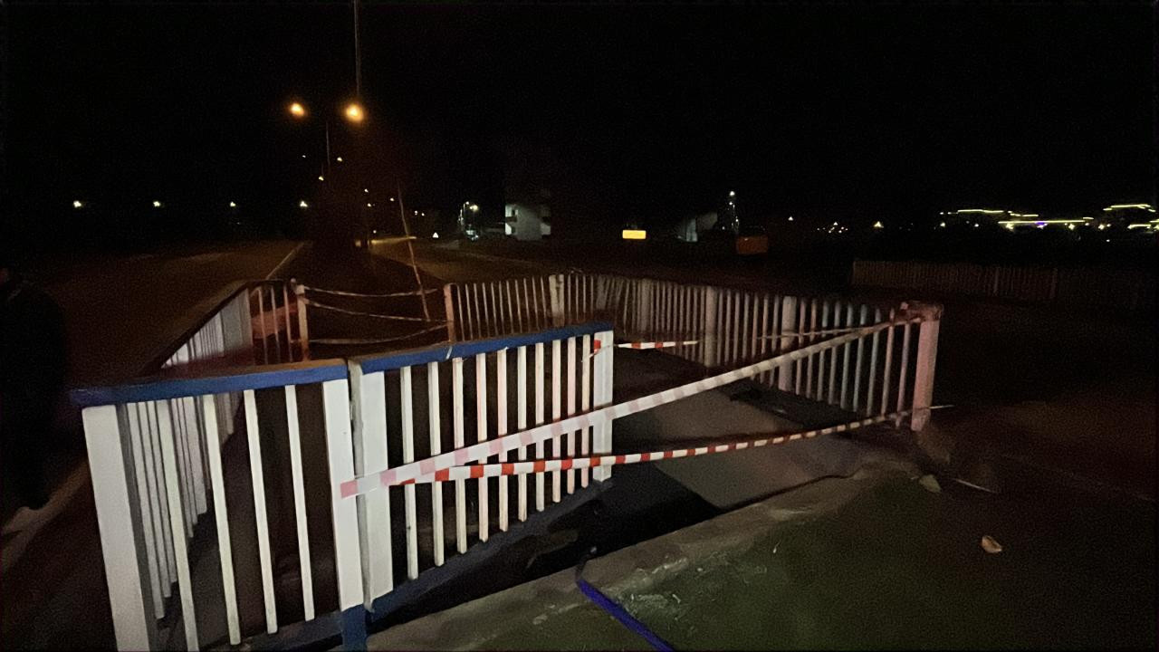 Sulama kanalına düşen otomobildeki 2 kişi yaralandı