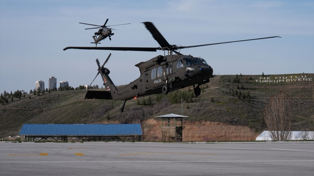 Bakan Çiftçi'den Emniyet envanterine giren T-70 ile ilk uçuş