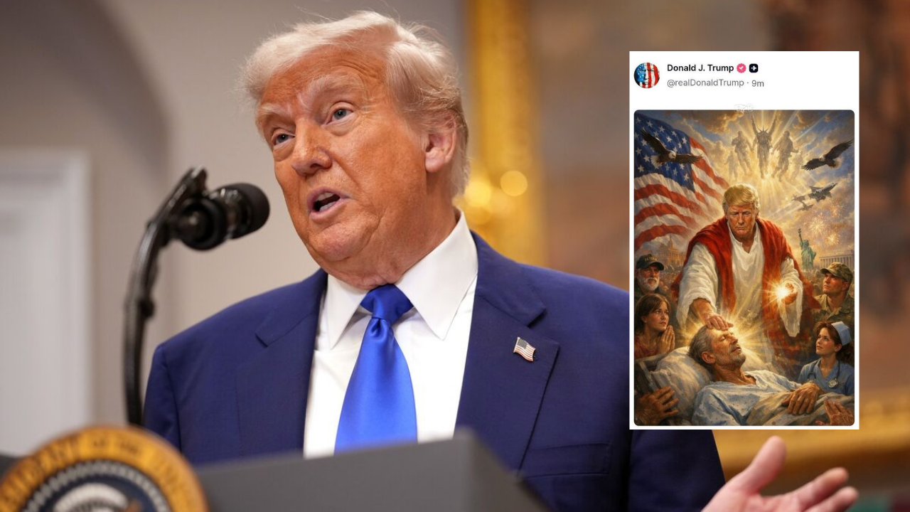 Beyaz Saray–Vatikan hattında kriz! Trump’tan tepki çeken paylaşım: “Kendini Hz. İsa İlan Etti”