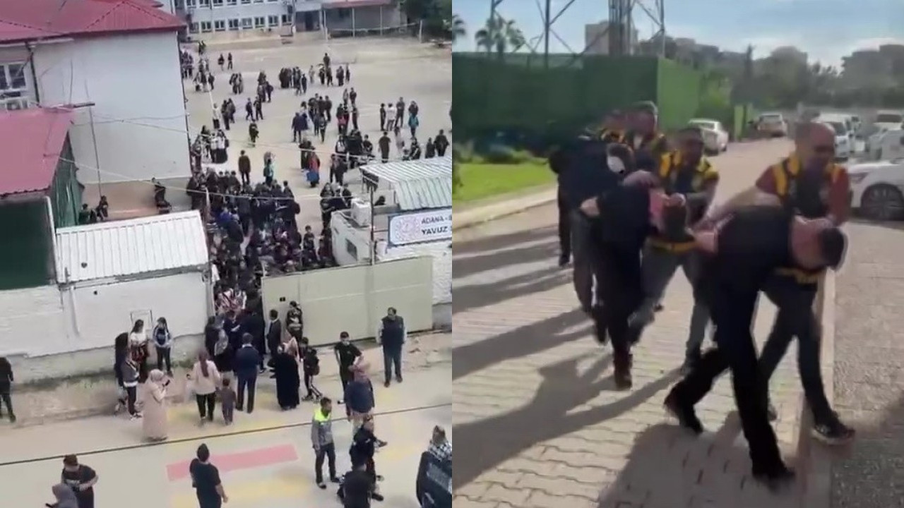 Okul çevresinde silah sesleri