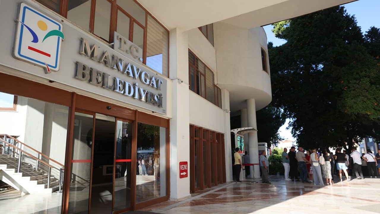 Manavgat Belediyesi'ne yeni operasyon