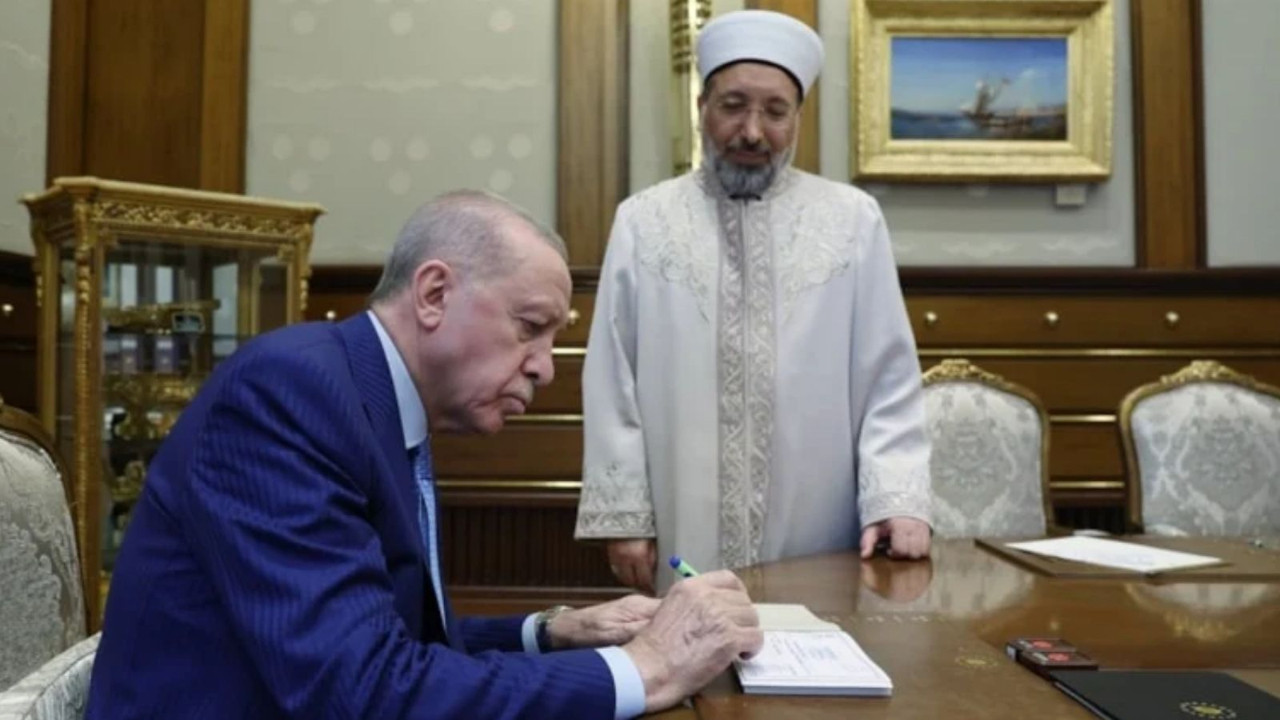 Cumhurbaşkanı Erdoğan'dan TDV'ye kurban bağışı